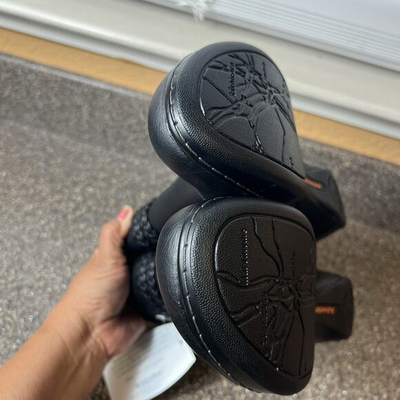 Jambu Designs JBU Ankle Bootie Womens Sz 9.5M Black Vegan/Textile Comfort Casual - Picture 6 of 10